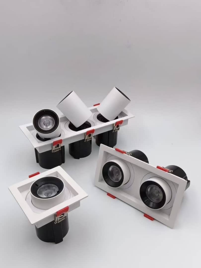 Recessed Grille Spotlights